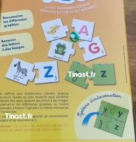 on apprend l'alphabet (ravensburger)