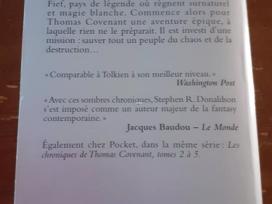 Livre "Les Chroniques de Thomas Covenant"