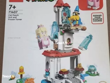 La Tour gelée et le costume de Peach chat (Lego 71407