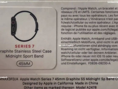 Apple watch serie 7 Apple watch serie 7