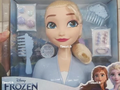 25€ Tête à coiffer Elsa Just Play