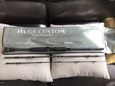 Canne pêche DEPS huge custom H2N-64R Canne pêche DEPS huge custom H2N-64R