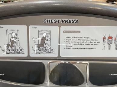 Musculation | Chest Press Impulse IT9301 Occasion