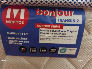 Matelas 90 x 190 cm Matelas 90 x 190 cm