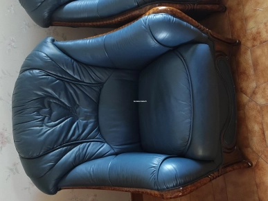 Ensemble canapé trois places et deux fauteuils
