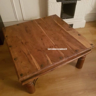 Table basse bois massif Table basse bois massif