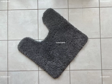 Tapis salle de bain WC gris Tapis salle de bain WC gris