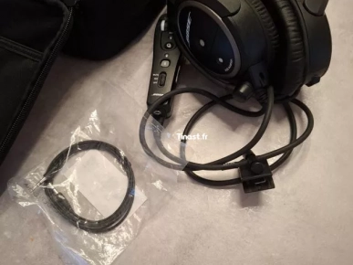 Casque d'aviation BOSE A20 - double prise - Bluetooth