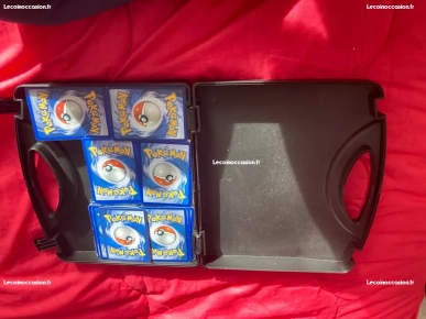 mallette en plastique, de 1500 carte Pokémon mallette en plastique, de 1500 carte Pokémon