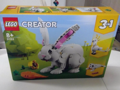 22€ Lapin Blanc lego 31133