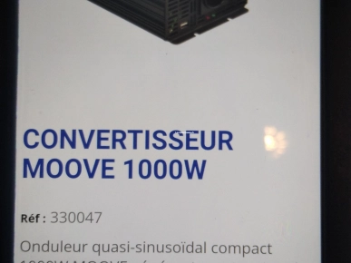 Convertisseur 12/220- 1000w