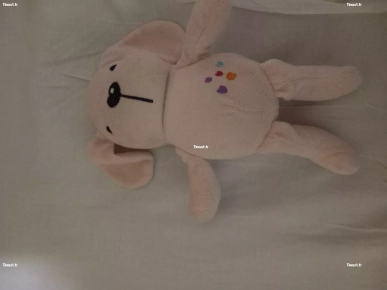 un lapin en doudou pour enfant ou bébé un lapin en doudou pour enfant ou bébé