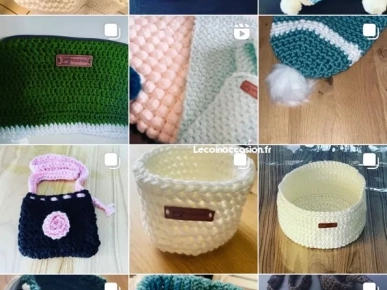 Crochet bonnet et sac Crochet bonnet et sac