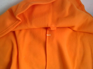 10€ Ponchon citrouille avec capuche