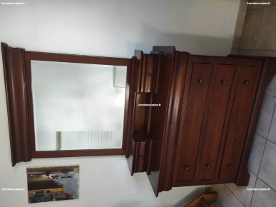 Coiffeuse + mirroir commode Louis Philippe Coiffeuse + mirroir commode Louis Philippe