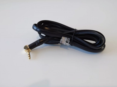 Cable pour frein a main Handbrake Fanatec Jack / RJ12 coudé Cable pour frein a main Handbrake Fanatec Jack / RJ12 coudé
