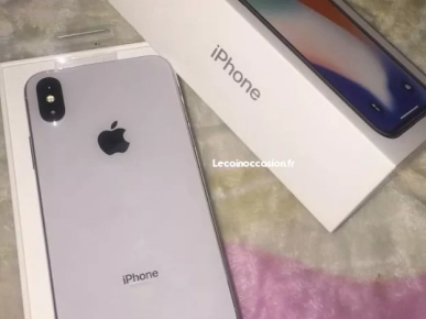 Iphone X blanc ACCESSOIRES + GARANTIE