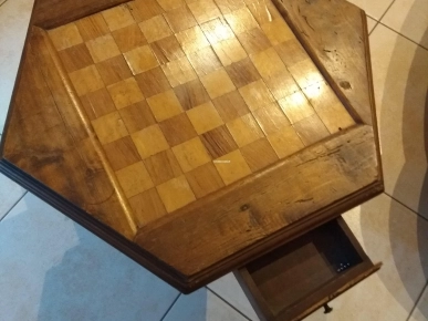 Magnifique table Échiquier ancienne