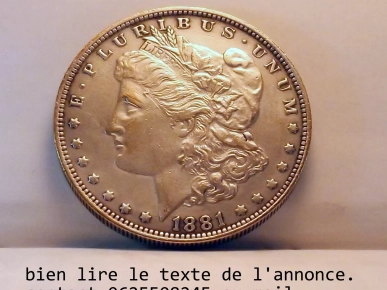 4 pieces de monnaie americaines.