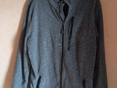 Gilets polaires fins TopCraft  gris foncé