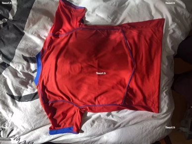 maillot third rouge nike - PSG -  2025/26 homme - taille M - 70e