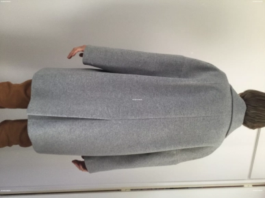 Manteau gris en lainage Manteau gris en lainage