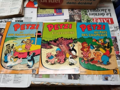 Rare, collection albums bd 70's PATZI Rare, collection albums bd 70's PATZI