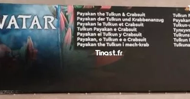 76 EURO Avatar Payakan, Tulkun Et Crabsuit 75579 Lego