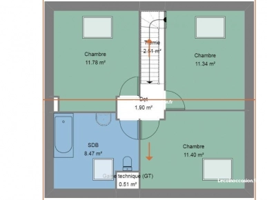 Maison 4 pièces 80 m²