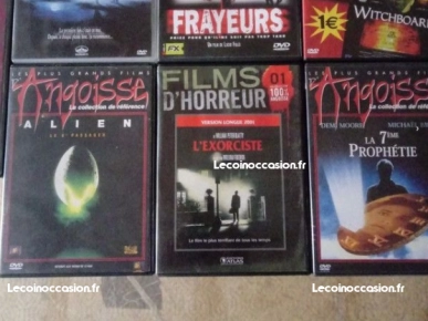 Gros lot de films d' horreur en dvd