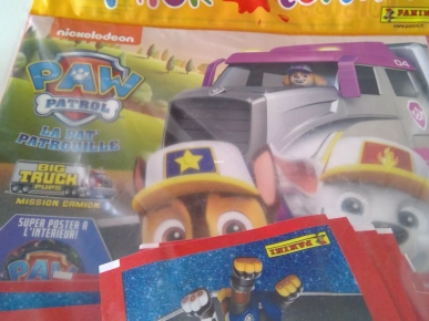 Pat Patrouille album stickers