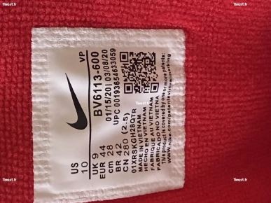 Nike Air max 97 - rouge - léopard - taille 44