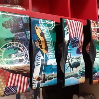 Casiers motif USA Casiers motif USA
