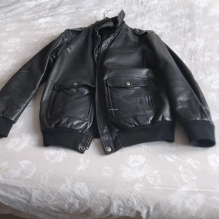 Blouson cuir homme