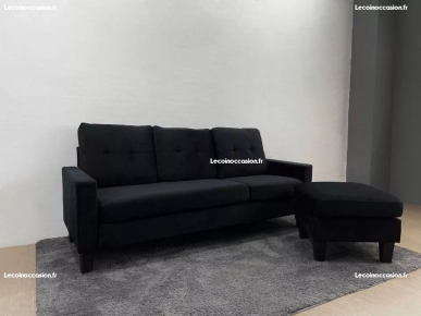 NOUVEAU SOFA NOIR CHAISELONGUE, NOUS ENVOYONS NOUVEAU SOFA NOIR CHAISELONGUE, NOUS ENVOYONS