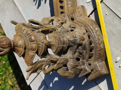 Parure de cheminée ancienne Parure de cheminée ancienne