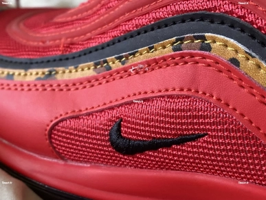 Nike Air max 97 - rouge - léopard - taille 44