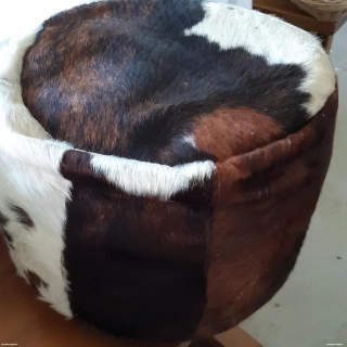 Pouf en peau Pouf en peau