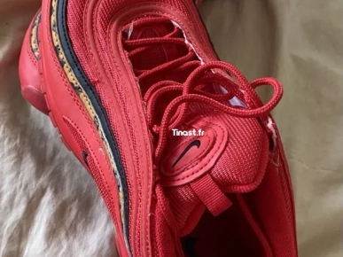 Nike Air max 97 - rouge - léopard - taille 44