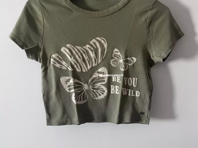 Top vert de chez Pull&Bear Top vert de chez Pull&Bear