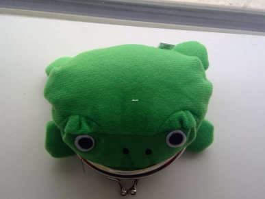 Porte monnaie grenouille