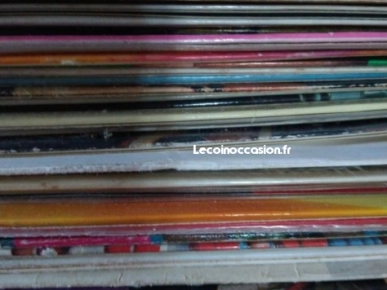 Très gros lot de disques vinyles 33 tours