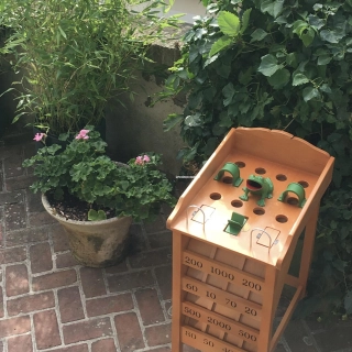 Très  beau jeu Jeu de la grenouille en bois Très  beau jeu Jeu de la grenouille en bois