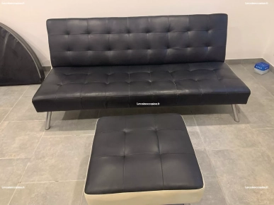 banquette lit avec son pouf banquette lit avec son pouf