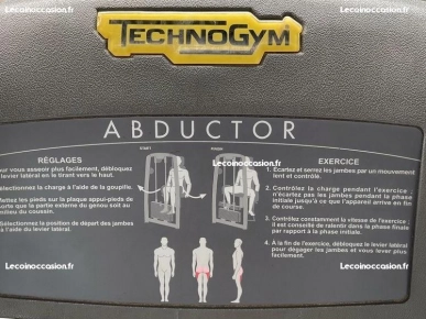 Musculation | Abductor / Abducteurs Technogym M918 Occasion