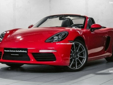 Porsche 718 Boxster 20 pouces PDLS siège sport échappement sport