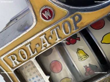 ROL-A-TOP JACKPOT/ MACHINE A SOUS POUR PRIVÉ ROL-A-TOP JACKPOT/ MACHINE A SOUS POUR PRIVÉ