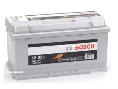 Bosch S5013 Batterie de Voiture 100A/h-830AQ