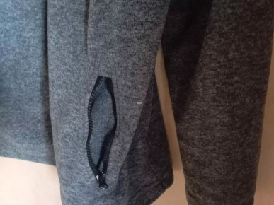 Gilets polaires fins TopCraft  gris foncé