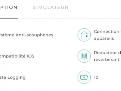 Appareils auditifs Ouïzen oreilles droite et gauche parfait état Appareils auditifs Ouïzen oreilles droite et gauche parfait état